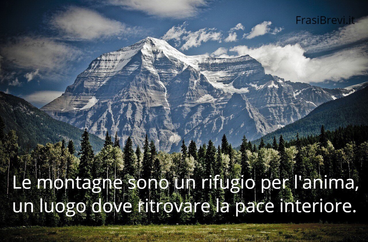 Le 30 più belle Frasi sulla bellezza della montagna - Frasi Brevi